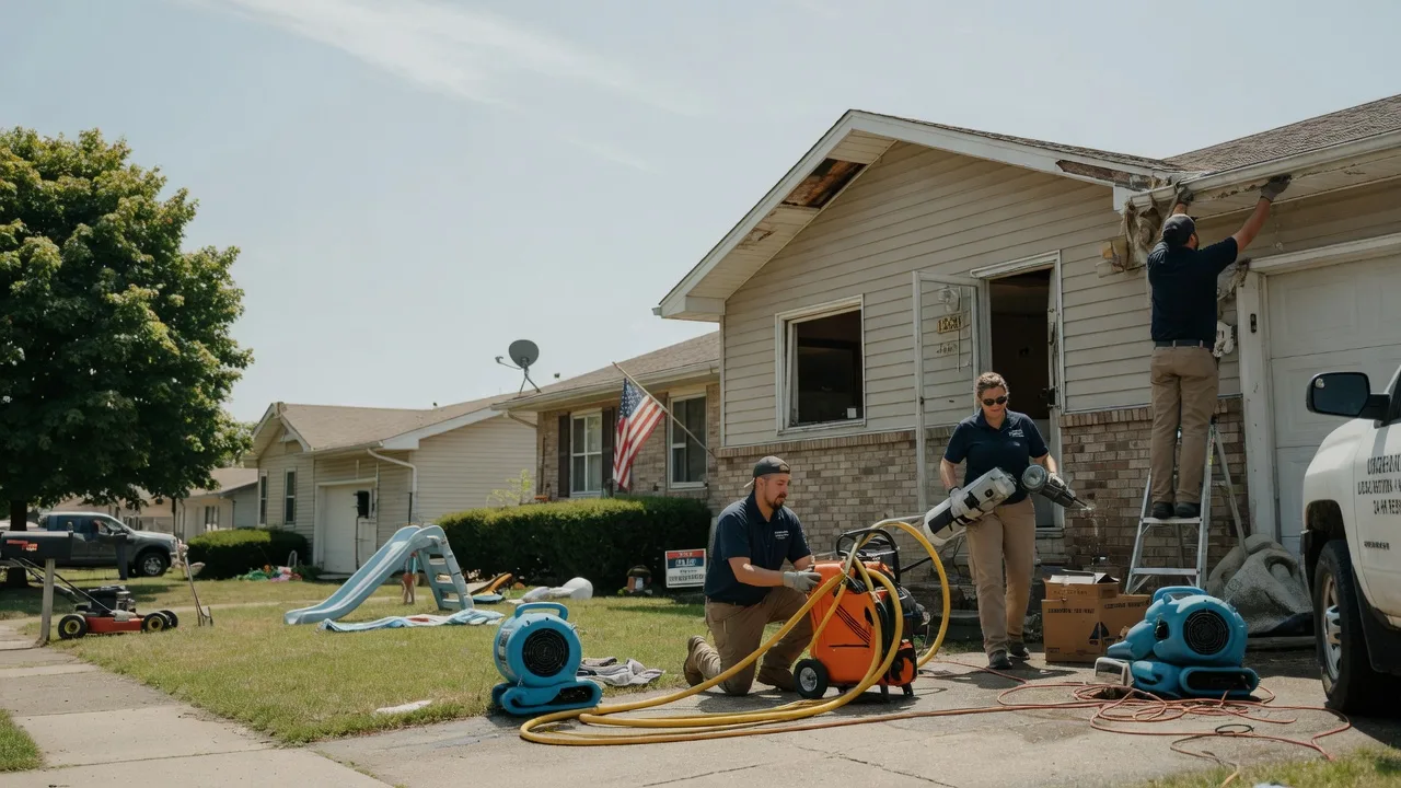 Water Damage Restoration in Scott Air Force Base, IL near me